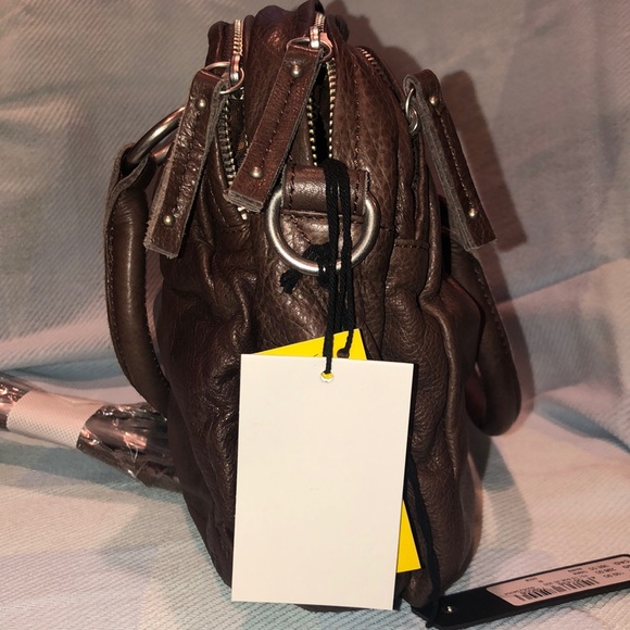 Liebeskind Berlin real leather satchel BROWN & NEW